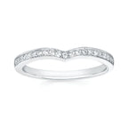 14k White Gold Bridal Set - Image 3