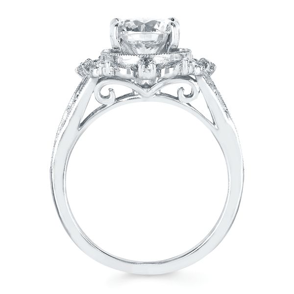 14k White Gold Bridal Set - Image 4