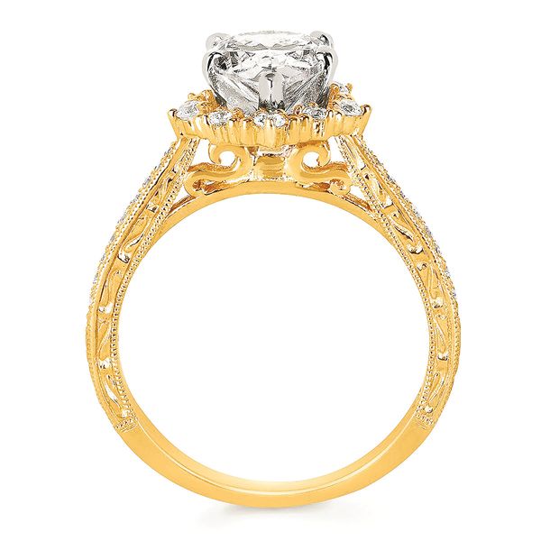 14k Yellow Gold Bridal Set - Image 4