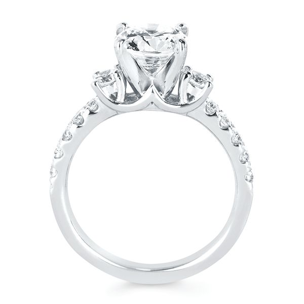 14k White Gold Bridal Set - Image 4