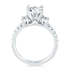 14k White Gold Bridal Set - Image 4