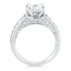 14k White Gold Bridal Set - Image 4