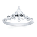 14k White Gold Bridal Set - Image 2