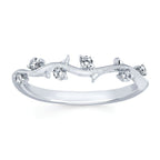14k White Gold Bridal Set - Image 3