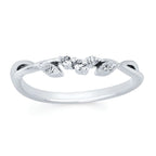 14k White Gold Bridal Set - Image 3