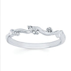 14k White Gold Bridal Set - Image 3