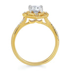 14k Yellow Gold Bridal Set - Image 4