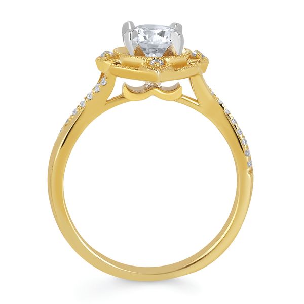 14k Yellow Gold Bridal Set - Image 4