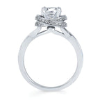 14k White Gold Bridal Set - Image 4