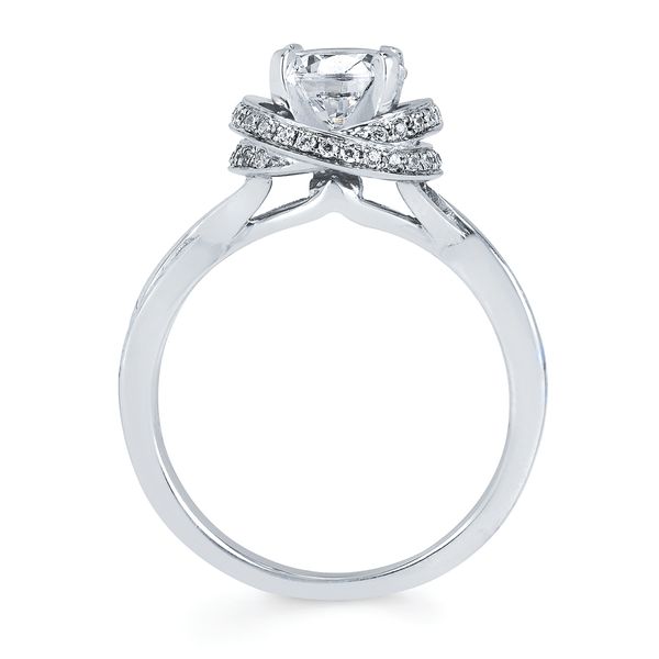 14k White Gold Bridal Set - Image 4