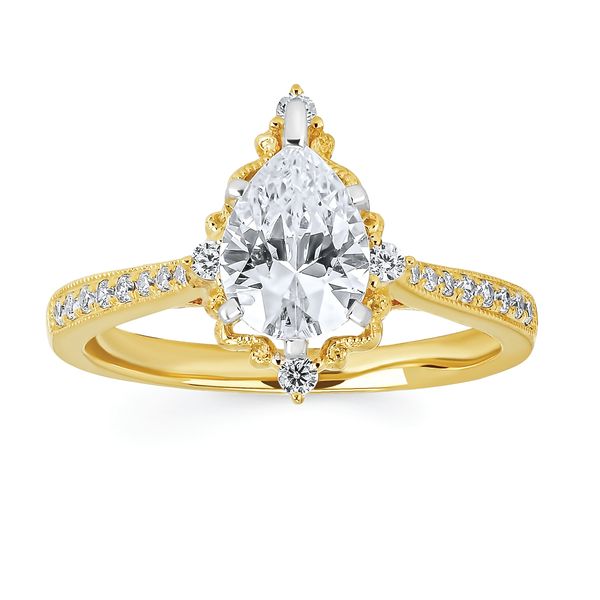 14k Yellow Gold Bridal Set - Image 2