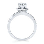 14k White Gold Bridal Set - Image 4