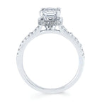 14k White Gold Bridal Set - Image 4