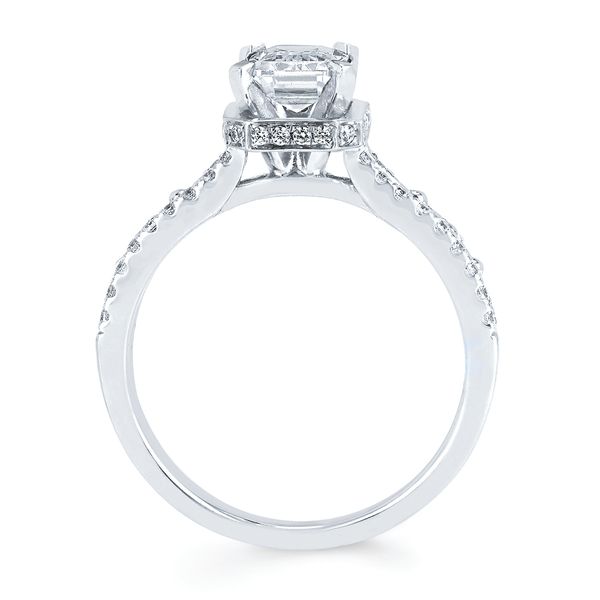 14k White Gold Bridal Set - Image 4