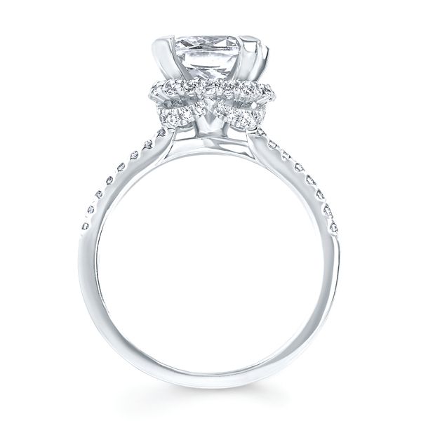 14k White Gold Bridal Set - Image 4