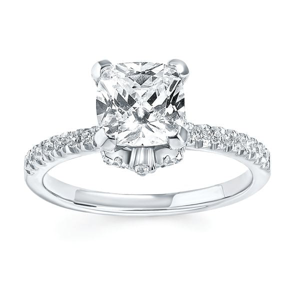 14k White Gold Bridal Set - Image 2