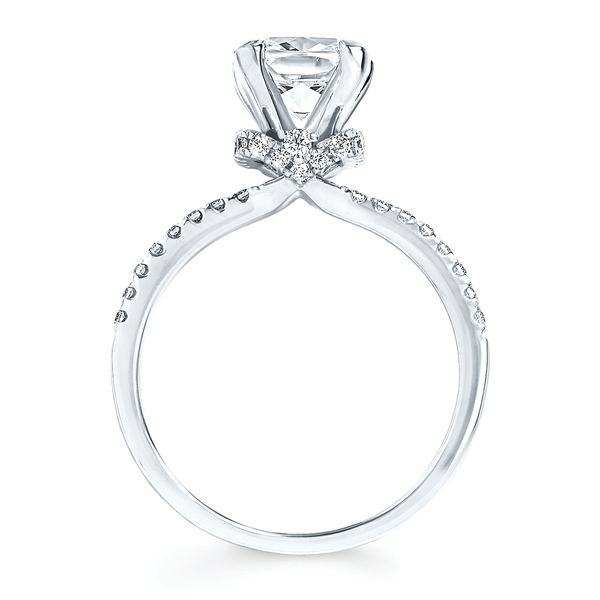 14k White Gold Bridal Set - Image 4