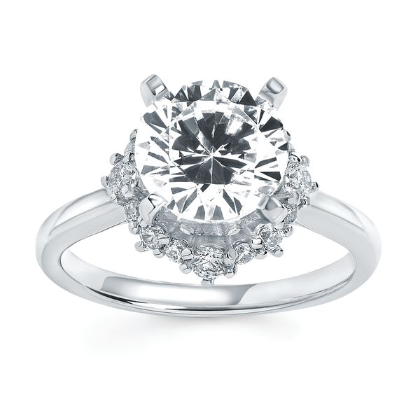14k White Gold Bridal Set - Image 2