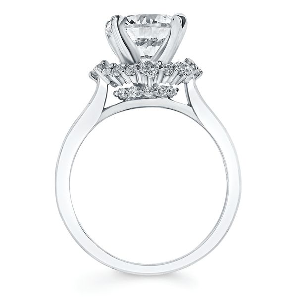 14k White Gold Bridal Set - Image 4