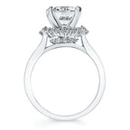 14k White Gold Bridal Set - Image 4