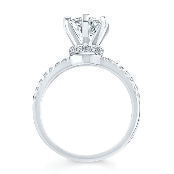 14k White Gold Bridal Set - Image 4