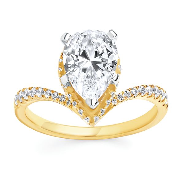 14k Yellow Gold Bridal Set - Image 2