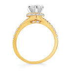 14k Yellow Gold Bridal Set - Image 4