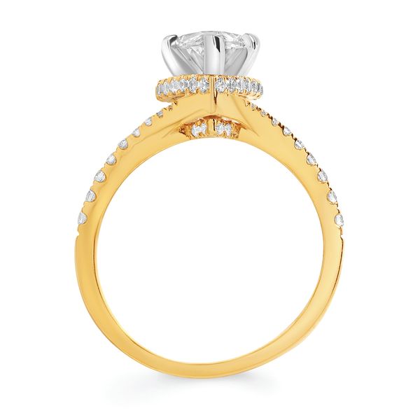 14k Yellow Gold Bridal Set - Image 4