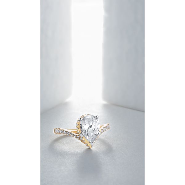 14k Yellow Gold Bridal Set - Image 5