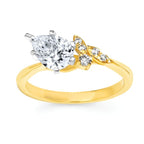 14k Yellow Gold Bridal Set - Image 2