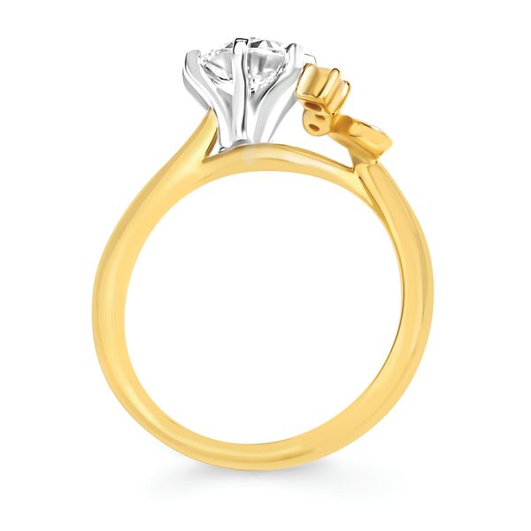 14k Yellow Gold Bridal Set - Image 4