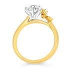 14k Yellow Gold Bridal Set - Image 4