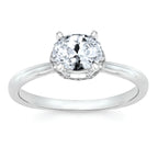 14k White Gold Bridal Set - Image 2