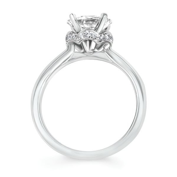 14k White Gold Bridal Set - Image 4