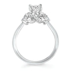 14k White Gold Bridal Set - Image 4