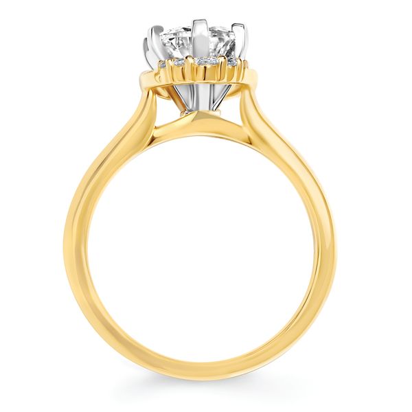 14k Yellow Gold Bridal Set - Image 4