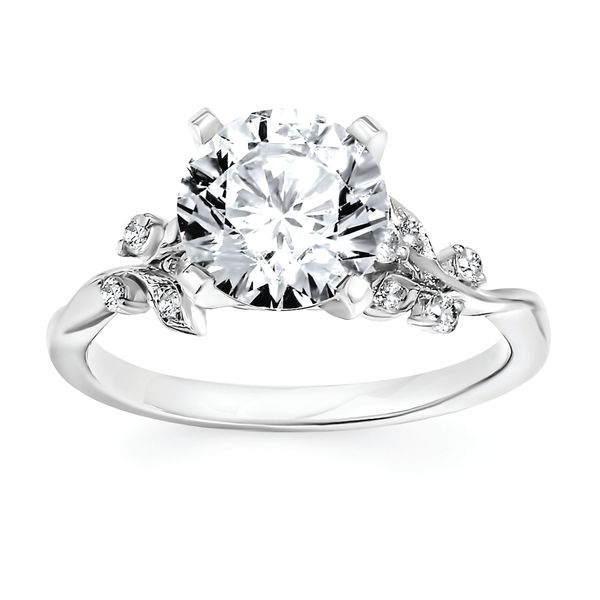 14k White Gold Bridal Set - Image 2