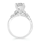 14k White Gold Bridal Set - Image 4