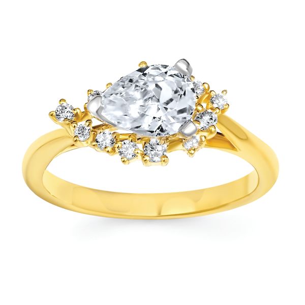 14k Yellow Gold Bridal Set - Image 2