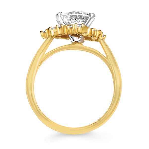 14k Yellow Gold Bridal Set - Image 4