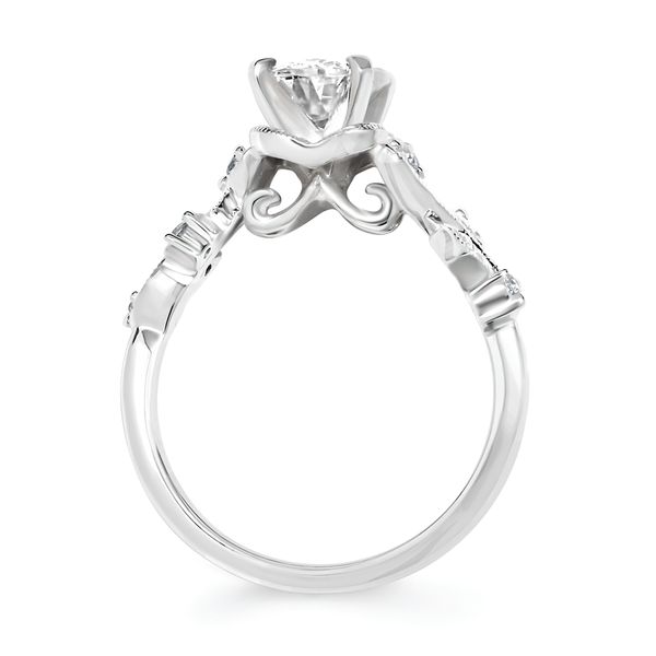 14k White Gold Bridal Set - Image 4