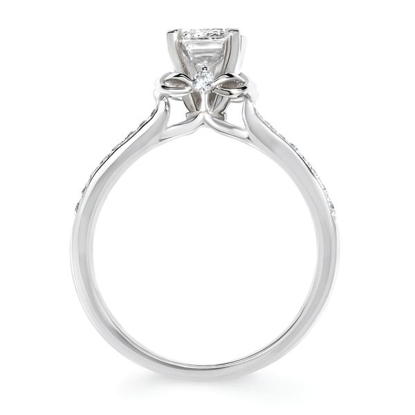 14k White Gold Bridal Set - Image 4