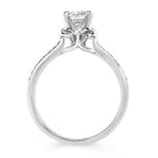 14k White Gold Bridal Set - Image 4