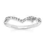 14k White Gold Bridal Set - Image 3