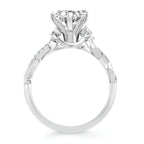 14k White Gold Bridal Set - Image 4