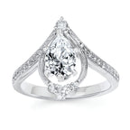 14k White Gold Bridal Set - Image 2