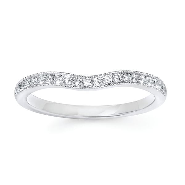 14k White Gold Bridal Set - Image 3
