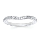 14k White Gold Bridal Set - Image 3