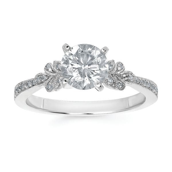 14k White Gold Bridal Set - Image 2