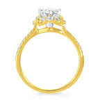 14k Yellow Gold Bridal Set - Image 4